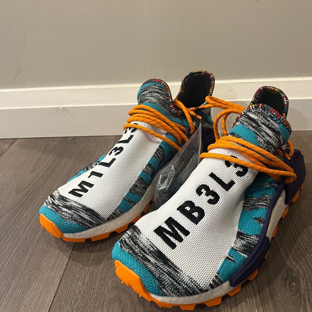 adidas NMD Hu - Pharrell Solar Pack Orange NWT